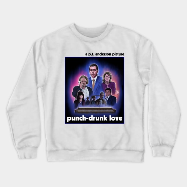 Punch-Drunk Love - 2002 Cannes Art - For Light Colors Crewneck Sweatshirt by yawncompany